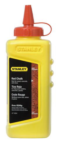 CHALK REFILL 8 OZ RED